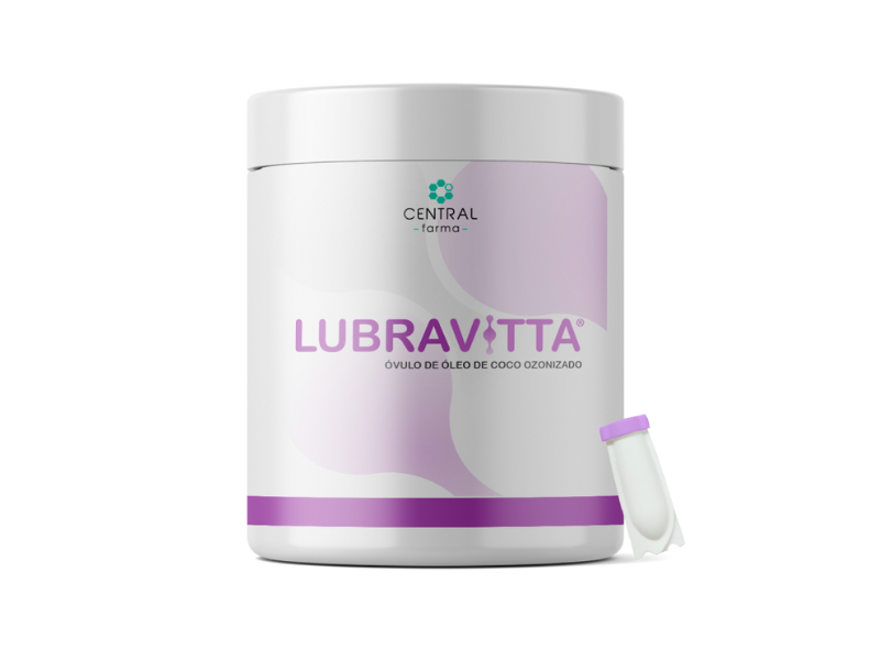 Lubravitta - LUBRAVITA - Óvulo de óleo de coco ozonizado da Central Farma para saúde íntima